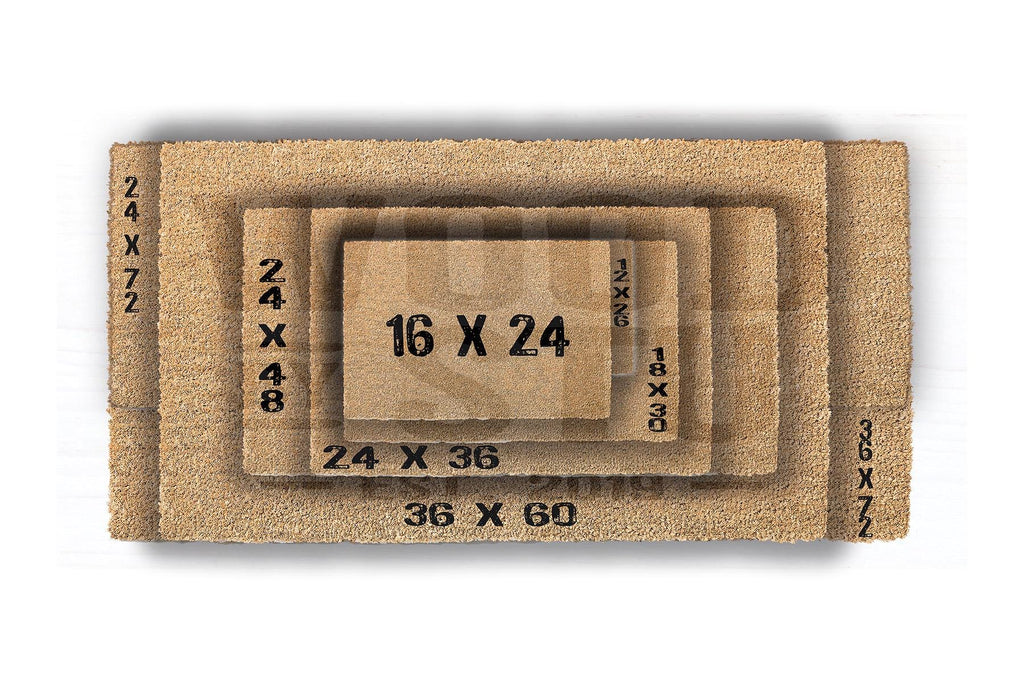 Family Name Doormat - Housewarming Gift - Homeowner Welcome Mat