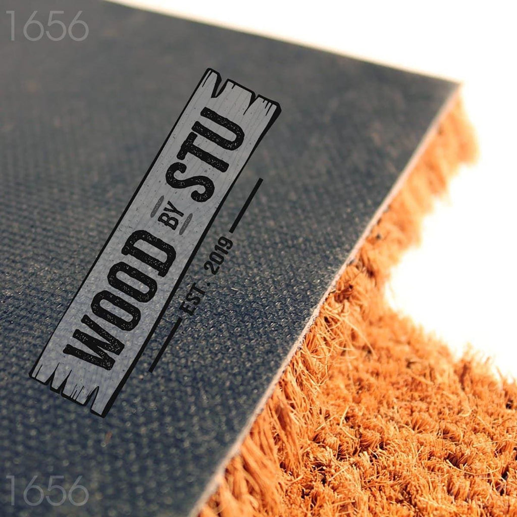 Welcome Doormat, Floral Front Porch Mat, Spring Housewarming Gift
