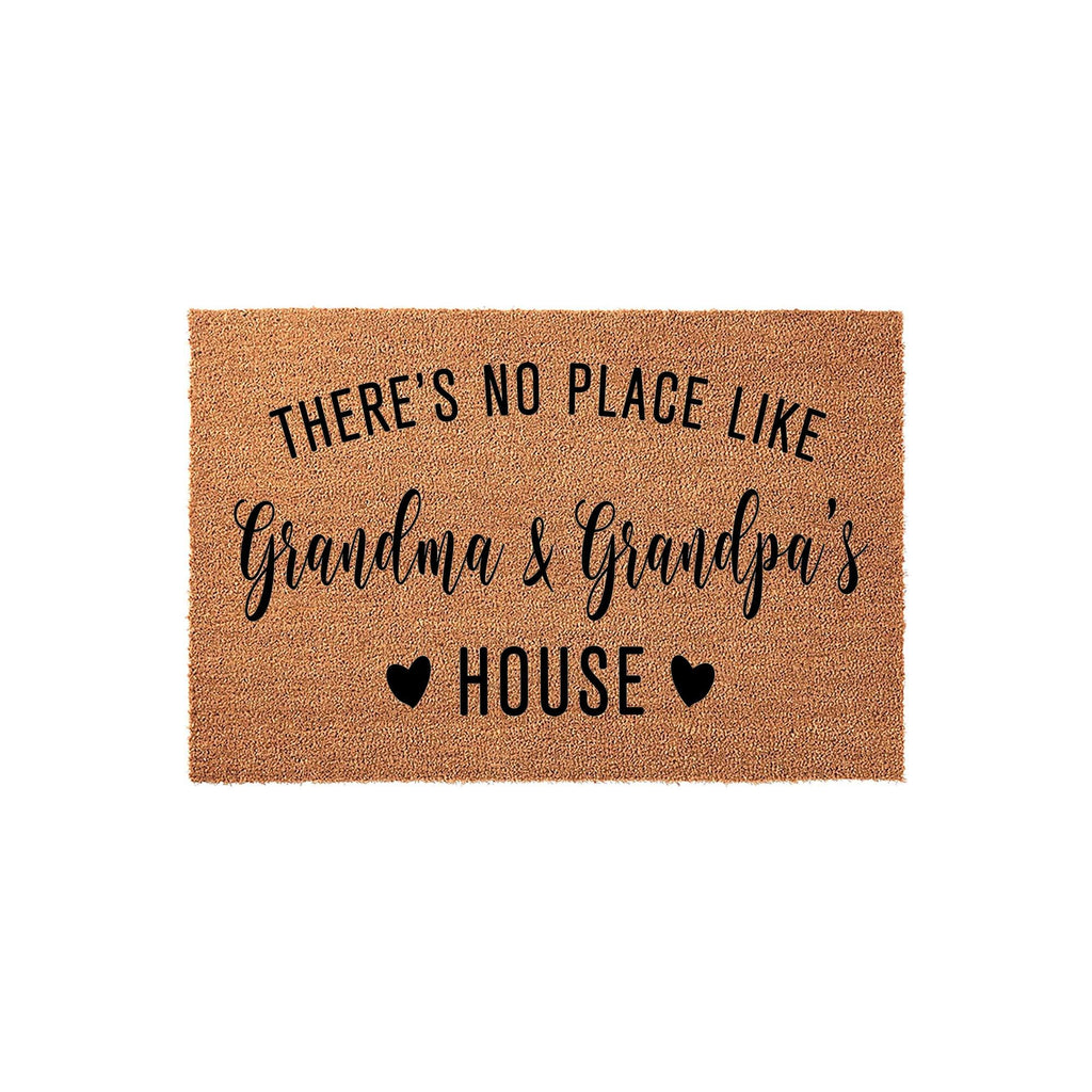 Grandma And Grandpa's House Doormat - Grandparent Gift - Welcome Mat
