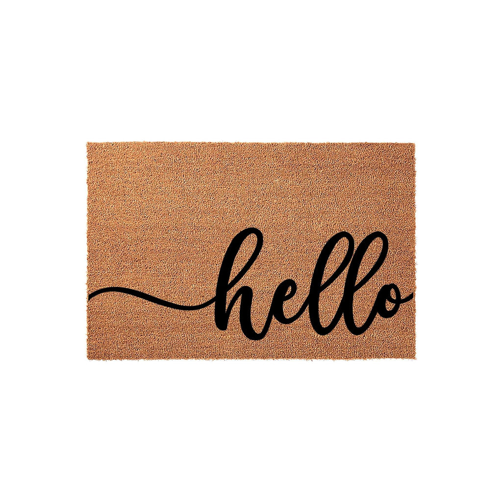 Hello Doormat - Housewarming Gift - Homeowner Welcome Mat