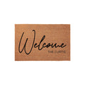 Welcome Doormat - Housewarming Gift - Family Name Mat
