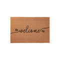 Welcome Doormat, Floral Front Porch Mat, New Home Gift, Closing Housewarming
