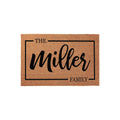 Family Name Doormat - Housewarming Gift - Homeowner Welcome Mat