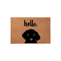 Hello Doormat - Housewarming Gift - Labrador Welcome Mat